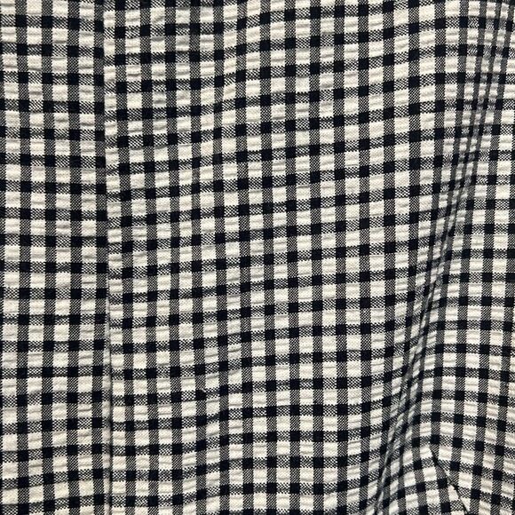Michael Michael Kors Black/White checked Sleeveless Fit and Flare Dress Size 12 - Picture 11 of 14